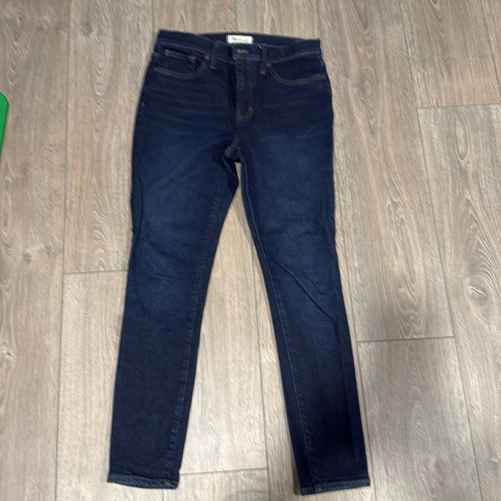 Madewell dark jeans mid rise skinny - sz 29